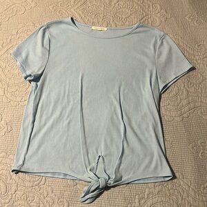 Baby blue top